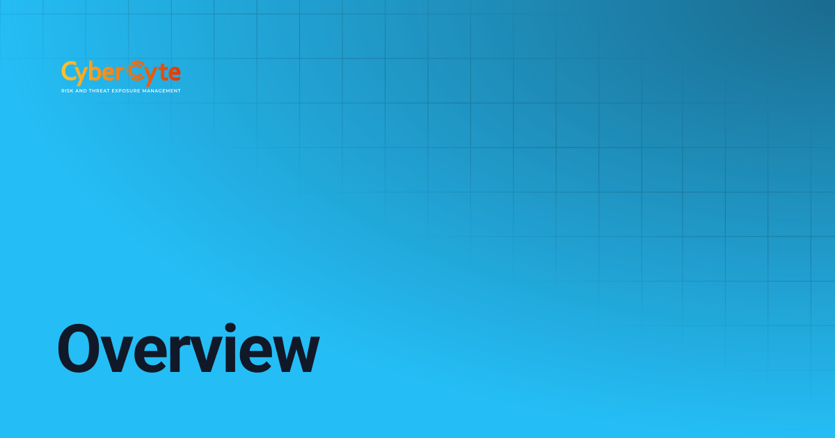 Overview | CyberCyte Documentation