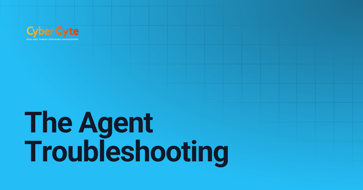 Enforcement Agent Troubleshooting Guide – PGVI